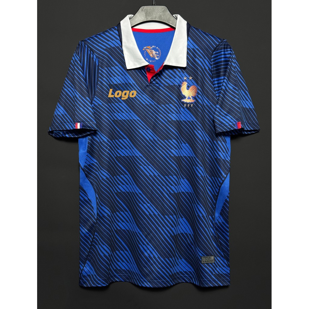 Fans Edition France 2026/27 Mens Real France Home Short Sleeves Football Jersey T-Shirt