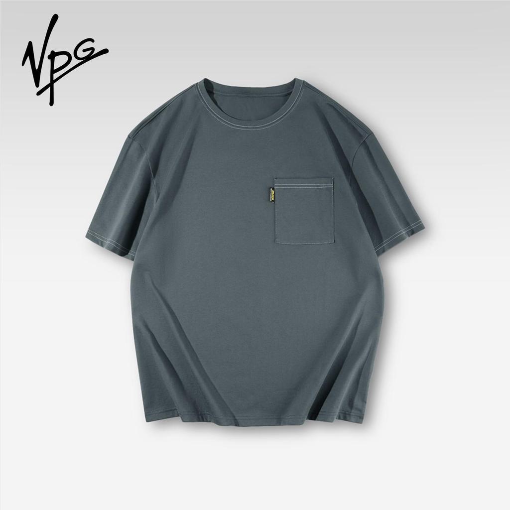 VPG تيشيرت رجالي قطن 100% واسع سادة (M-3XL) — صورة 2