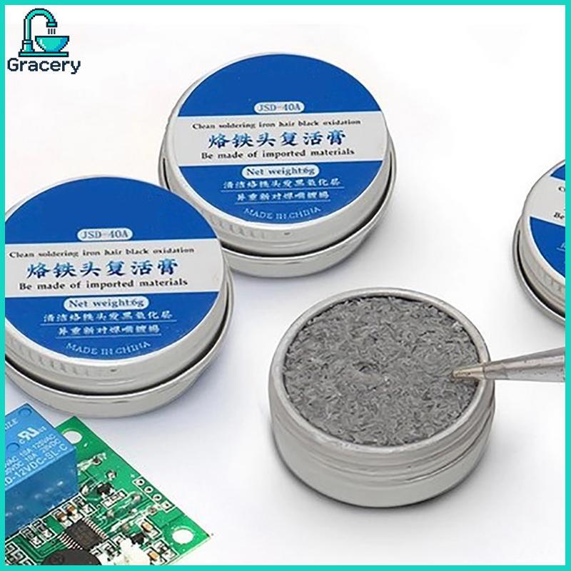 Graceryif.th หัวแร้ง Tip Tinner Activator Tip Cleaner Remover Lead Free 6g TH