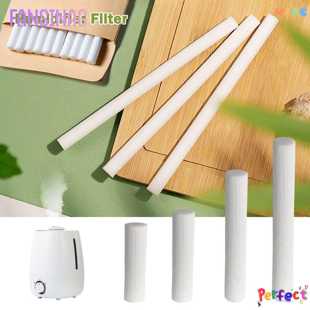 FANSINAG 50PCS Humidifier Sticks,ฟองน้ําStick Ultra Sonic Filter Refill Sticks,ชุดบํารุงรักษาผ้าฝ้าย
