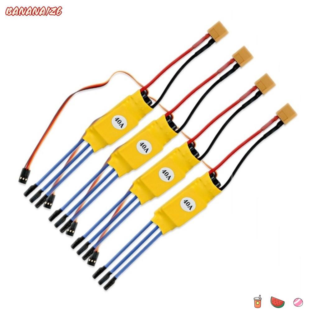 BANANA1Z6 ตัวควบคุมความเร็วอิเล็กทรอนิกส์, HW30A 40A T ปลั๊ก ESC แบบไม่มีแปรง, ฟังก์ชั่น BEC ใช้งานง