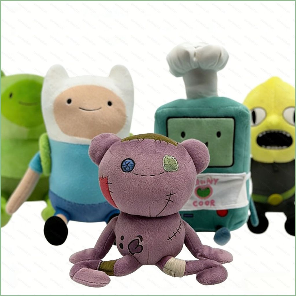 QL2 ADVENTURE TIME Earl of Lemongrab ตุ๊กตาตุ๊กตา Adventure Time Lemon Grab ตุ๊กตาของเล่นอุปกรณ์ต่อพ