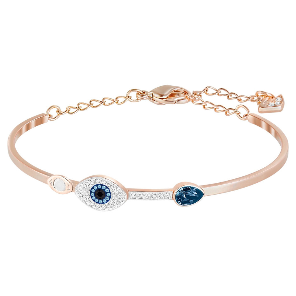 【Swarovsk】ของแท้ 100 %จัดส่งภายใน 24H-สร้อยข้อมือ/สร้อยคอ แท้ สวารอฟสกี้ Symbolic Blue eyes-คุณผู้หญ