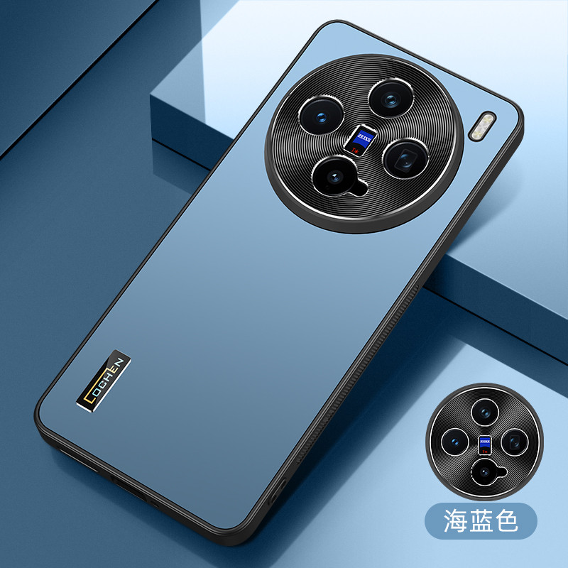 Colombus เหมาะสําหรับ vivoX200 เคสโทรศัพท์ฟิล์มสไตล์ใหม่ vovix200pro Ultra-Thin Frosted เคสป้องกัน x