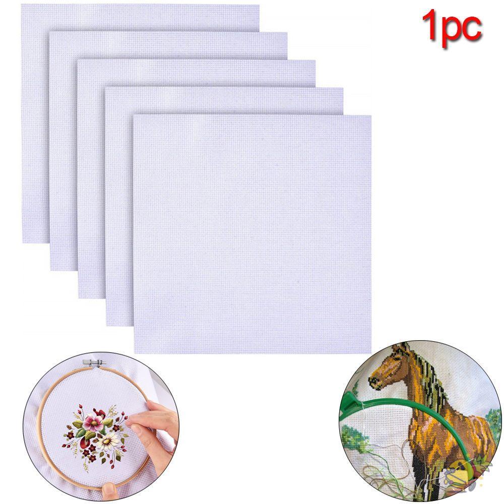 WXDX.TH Aida Cloth Cotton Canvas Craft Stitching Cross