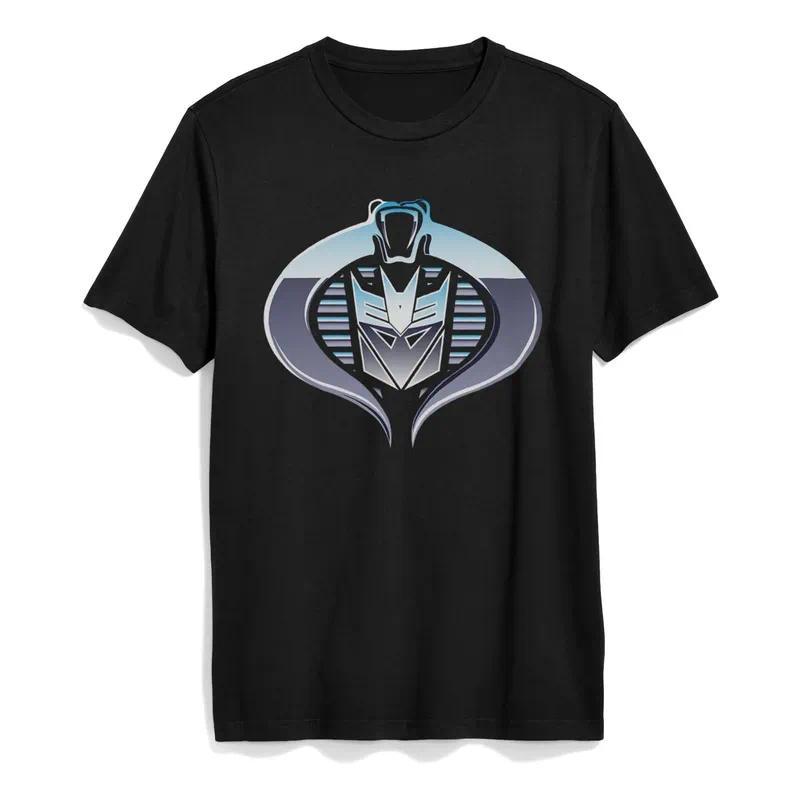 โลโก้ GI Joe Cobra Decepticon Union Camiseta Cobra