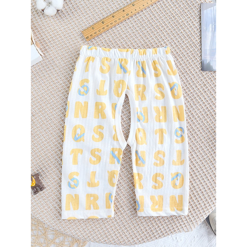 Baby Summer Over-the-Knee Pants Butt กางเกงกันยุงเด็กชาย 7 จุด Thin Style Over-