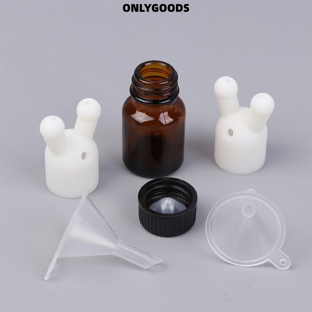 เฉพาะGOODS น้ําหอม Inhaler, Mini Double Hole Essential Oil Inhaler Cap, พลาสติก Leakproof Dispenser 