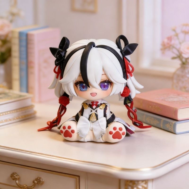 -Cat Cat Tsubaki [8 ซม.] ของเล่นนารูโตะรูป K สาวสวย Merchandise เครื่องประดับ Nendoroid figure26.9.4