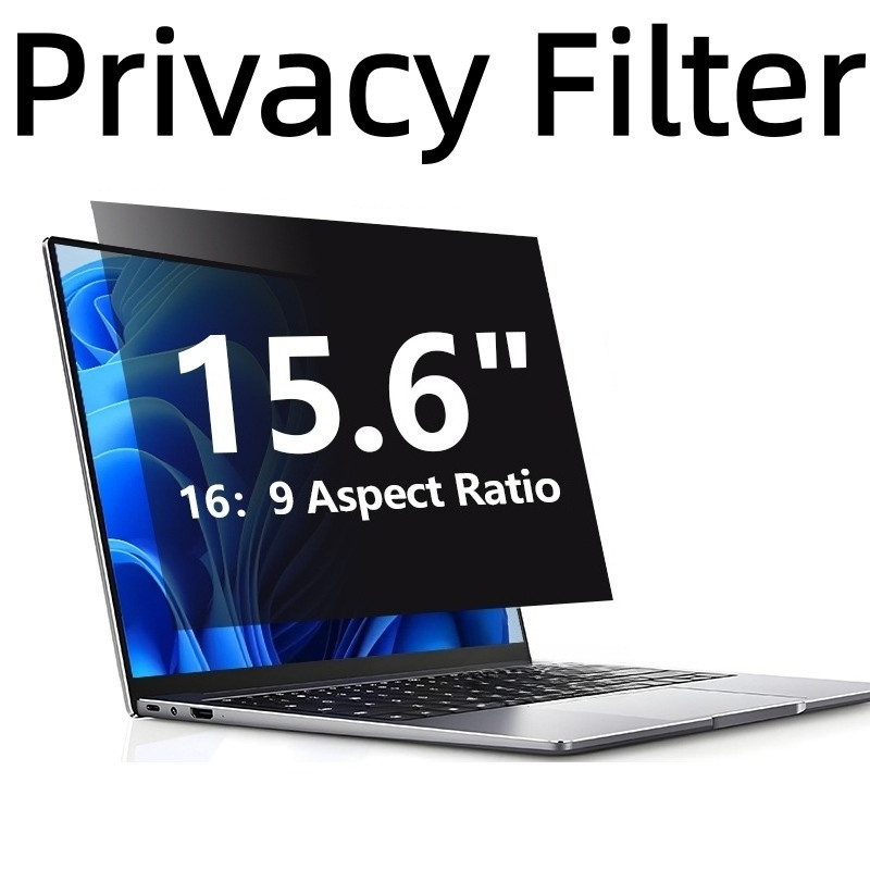PRIVACY FILTER ฟิล์มกันเสือกกันแสงสะท้อนNOTEBOOK 14.0"-14.5"-15.3"-15.6"-16.0"-23.8"-24"-27"อัตราส่วนหน้าจอ16:9-16:10
