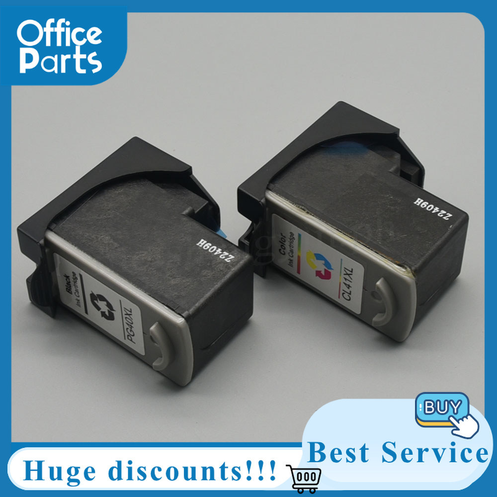 ตลับหมึกที่รองรับ 40XL 41XL สําหรับ Canon PG40 CL41 PG-40 CL-41 iP1600 / IP1700 / IP1800 PG 40 CL41 