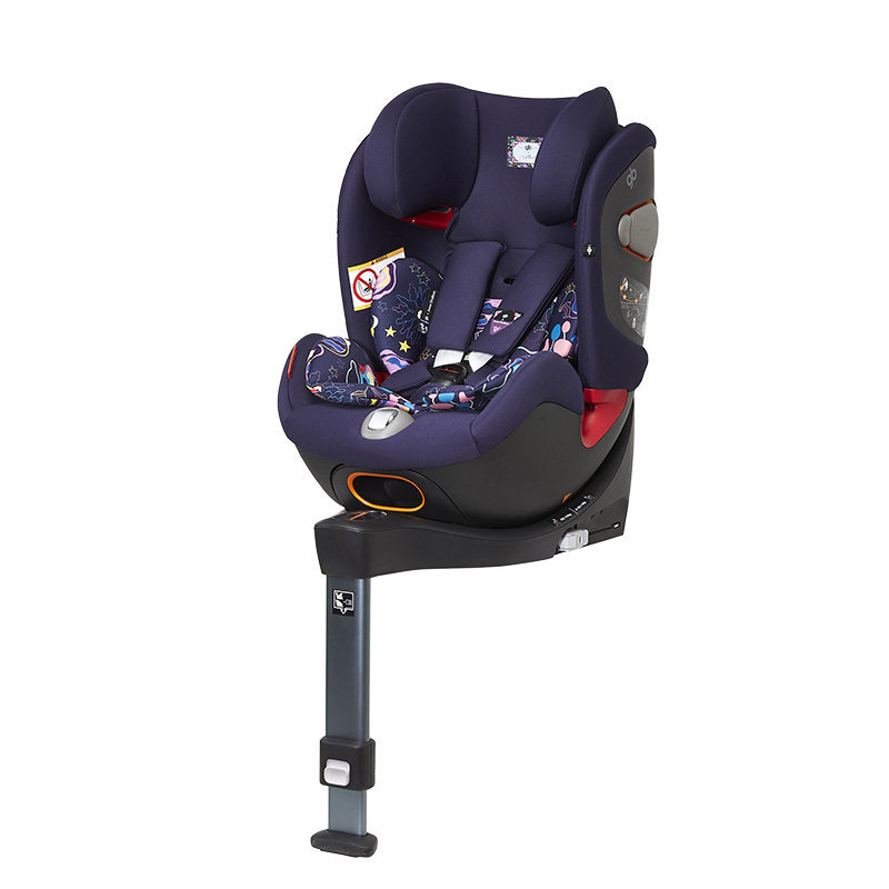 Limited Edition gb Good Child เบาะนั่งนิรภัยสําหรับเด็กสําหรับรถยนต์ 0-7 ปี isofix Baby Double-Sided