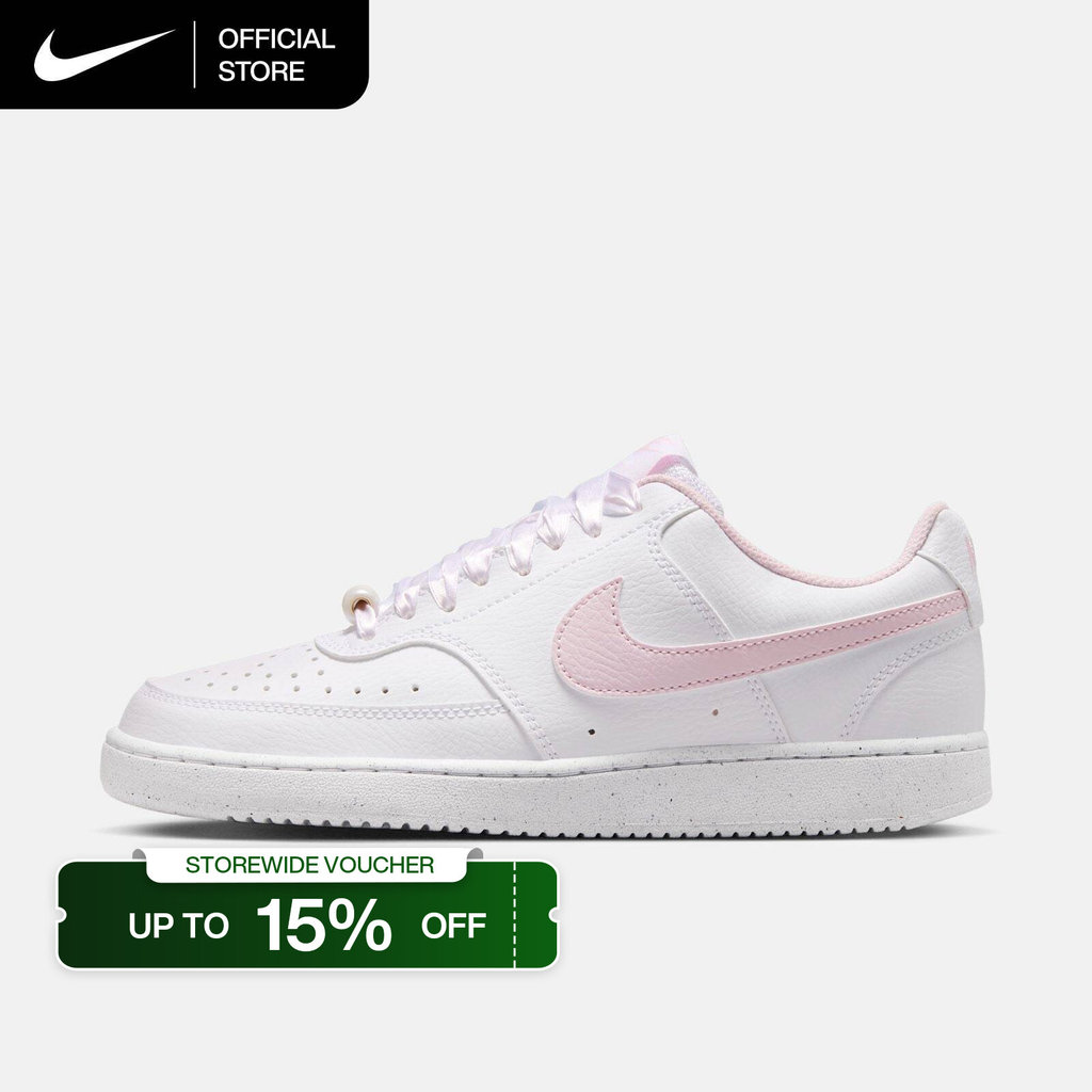 Nike Women's Court Vision Low Shoes - White [IB6652-101]