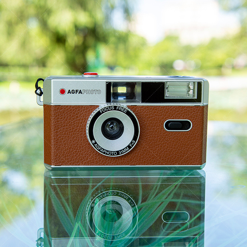 กล้องฟิล์มย้อนยุค AGFA AGFA กล้อง Pointy ของขวัญสร้างสรรค์ของนักเรียนพร้อมแฟลช