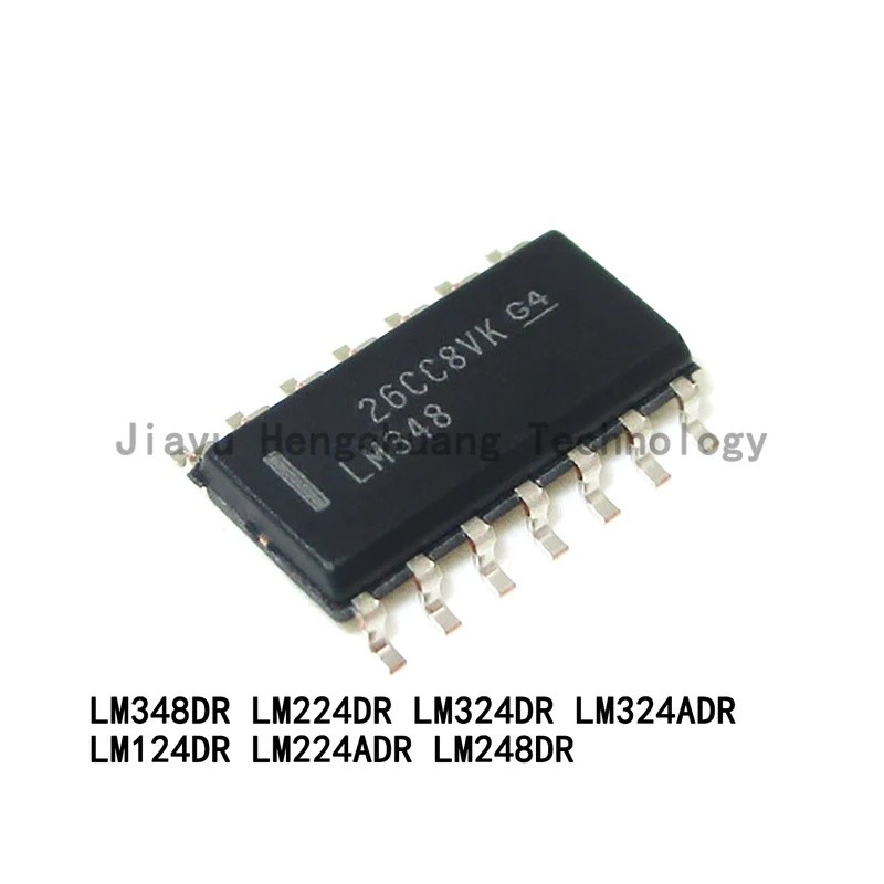5PCS LM348DR LM224DR LM324DR LM324ADR LM124DR LM224AD LM248DR SOP-14 Operational เครื่องขยายเสียงชิป