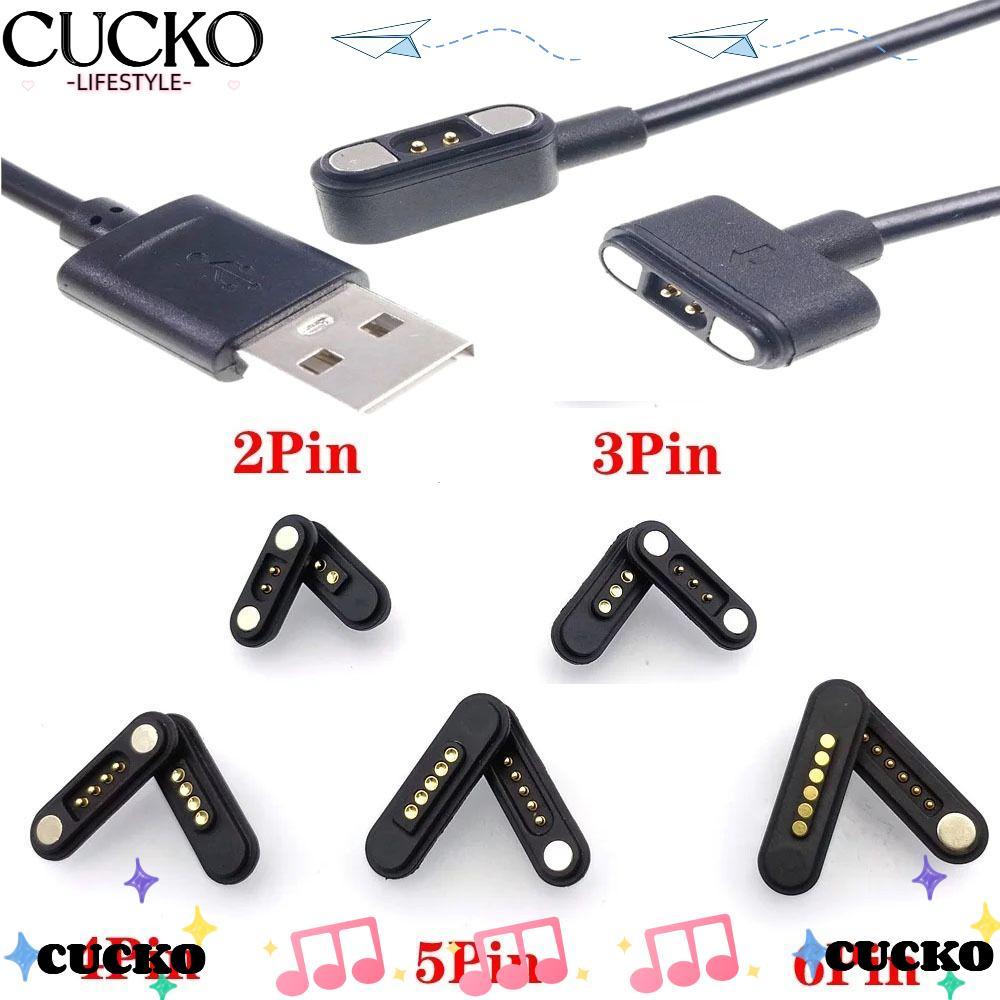 CUCKO Pogopin Magnetic Connector, 2A High Current DC Magnetic Pogo Pin Connector, 2Pin 3Pin 4Pin 5Pi