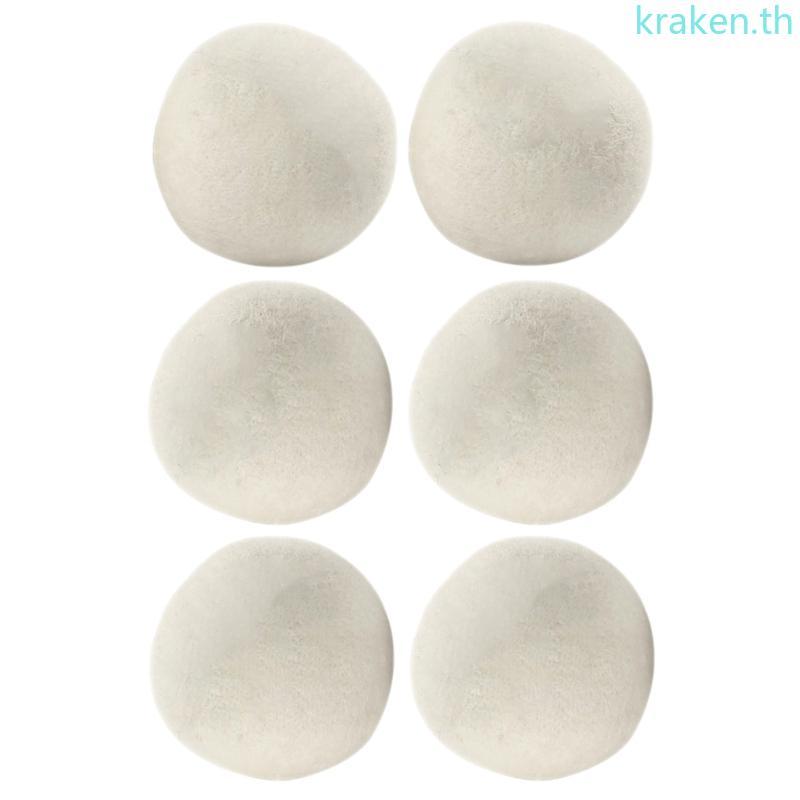 KRA Laundry Wool Dryer Essential ลดการอบแห้ง Time Pack 6 ชิ้น
