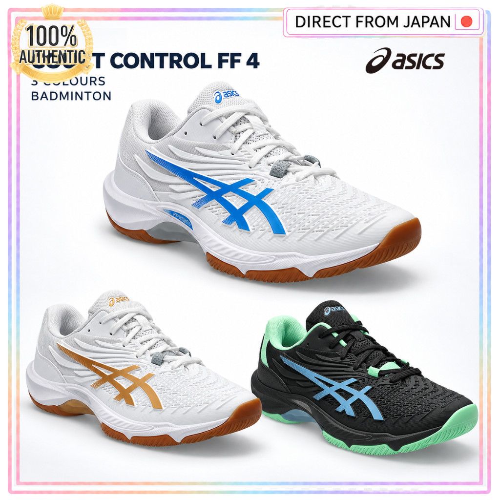 ASICS COURT CONTROL FF 4 Badminton Shoes Indoor Court 3 Colours