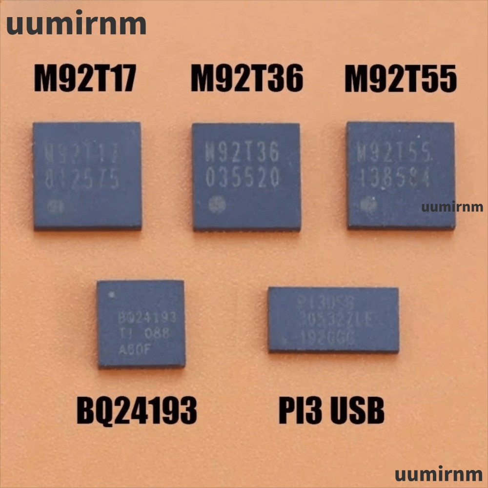 UUMIR ชิปการจัดการการชาร์จ, ส่วนประกอบอิเล็กทรอนิกส์ M92T36 P13USB BQ24193 M92T17 ชิปเมนบอร์ด, พื้นผ