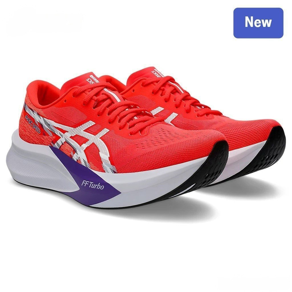 ASICS MAGIC SPEED 4 รองเท้าวิ่งผู้ชายและผู้หญิง Ultralight Shock-Absorbing SL5E VNDS