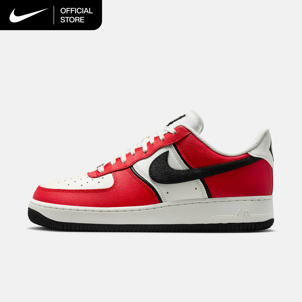 Nike Men's Air Force 1 '07 LV8 Shoes - University Red [IM5752-600]