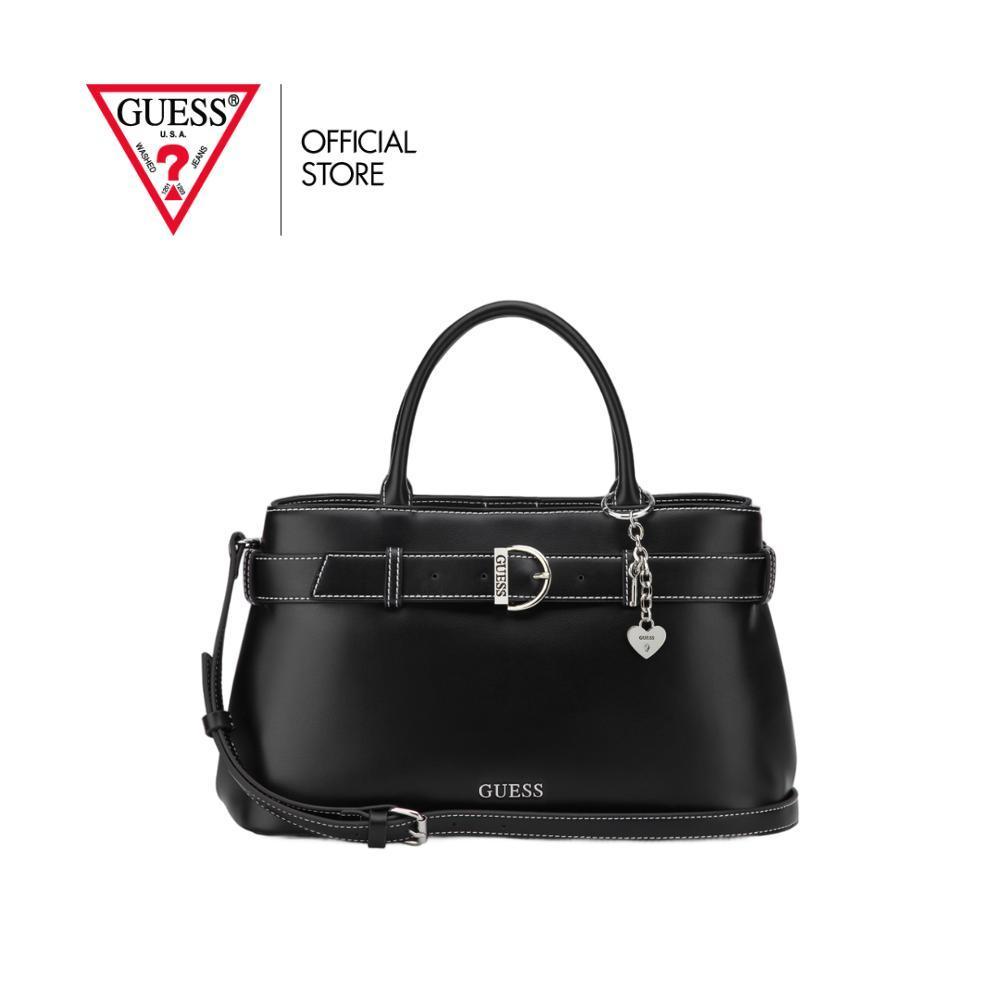 GUESS กระเป๋า รุ่น LE273406 ALEXIS SATCHEL - สีดำ