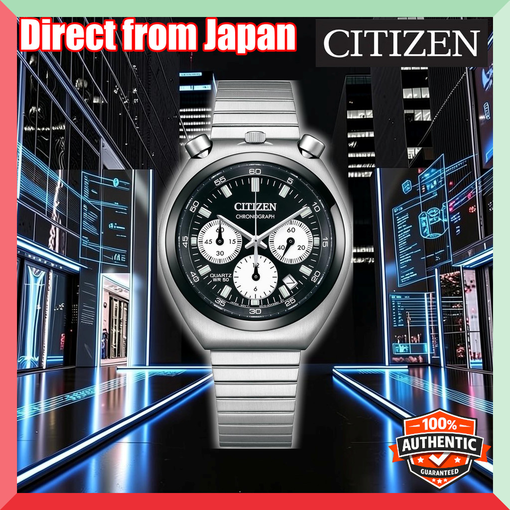 [CITIZEN] CITIZEN Collection Record Label Tsuno Chrono Special Store Model AN3660-81E Men's Watch Bl