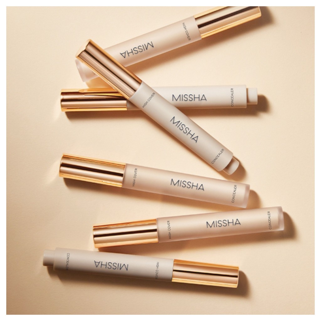 [missha] คอนซีลเลอร์ High Cover Stay Stick, 2.8g, Shade 23 Sand, 1pc / Korean CONCEALER Stick by Dai