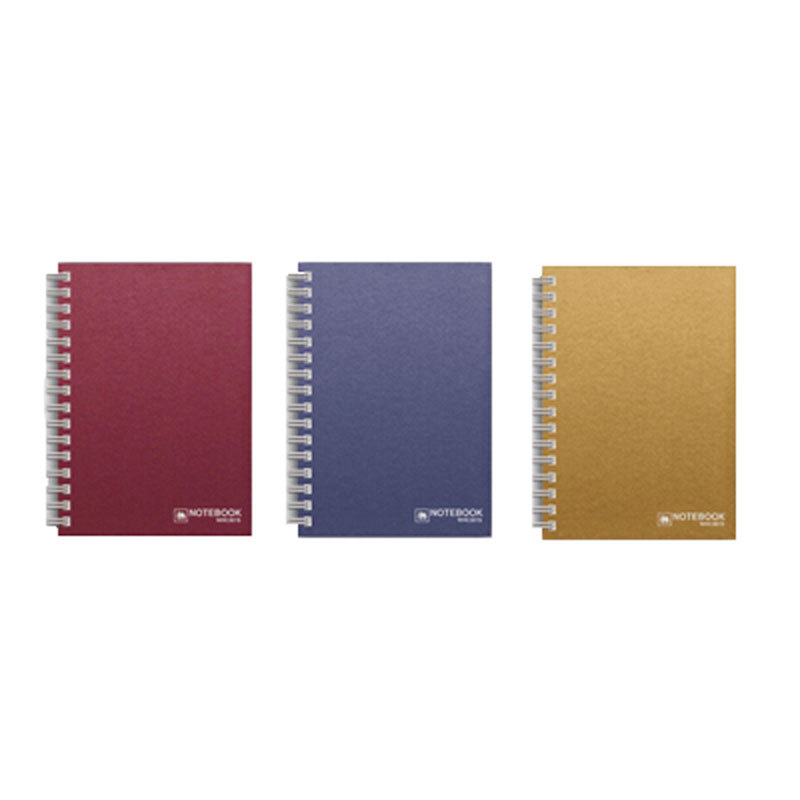 สมุดริมลวด ปกแข็ง ตราช้าง WHC-302 คละสี A5