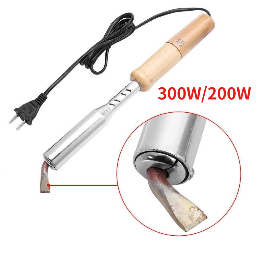 COD🔥300W 220V เครื่องเชื่อมเหล็กด้วยปลายทองเหลืองหัวแร้ง หัวแร้งบัดกรี หัวแร้ง บัดกรี กำลังไฟ