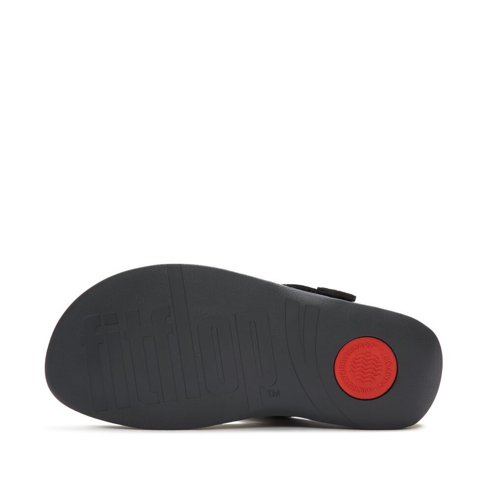 FITFLOP شبشب إصبع رجالي Trakk II — أسود — صورة 4