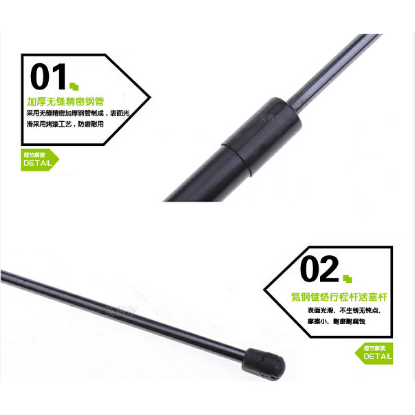 เหมาะสําหรับ Yueda Kia K3S Trunk ก้านรองรับไฮดรอลิกด้านหลังประตู Air Spring K3S ด้านหลัง Tailgate Te