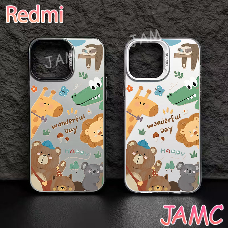 ไดโนเสาร์ เคส สำหรับ Redmi A1 A2 XIAOMI Note 8 9 10 11 12 13 Pro Lite X A T S C R POCO C65 M65 NFC 4