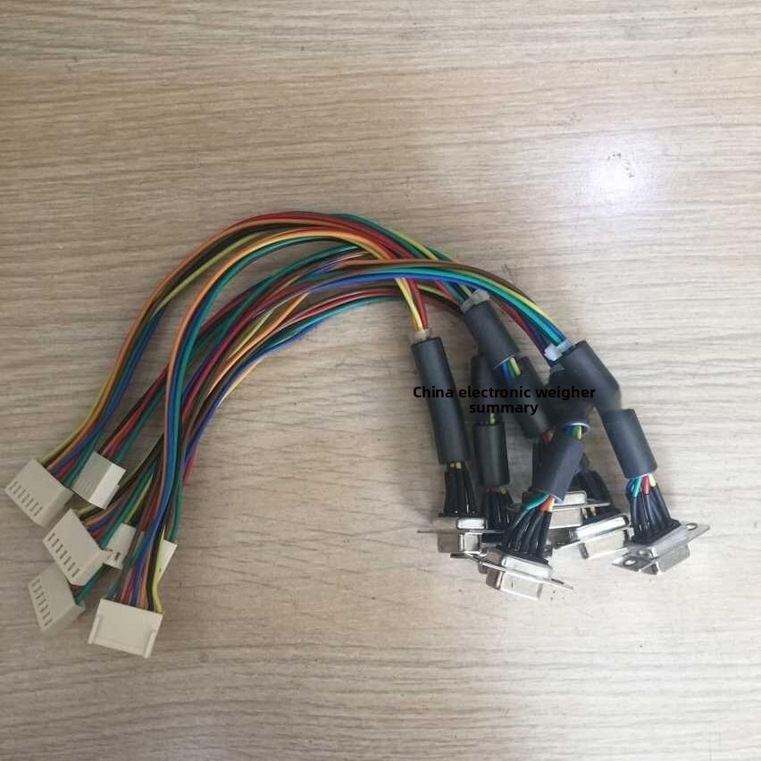 Shanghai Yaohua XK3190-A12+E Display Electronic Scale A6 Instrument Head A9 Socket Connection Cable