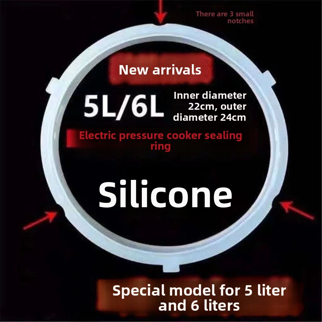Midea Electric Pressure Cooker Sealing Ring 5L 6L Electric Pressure Cooker Accessories Rubber Ring 3