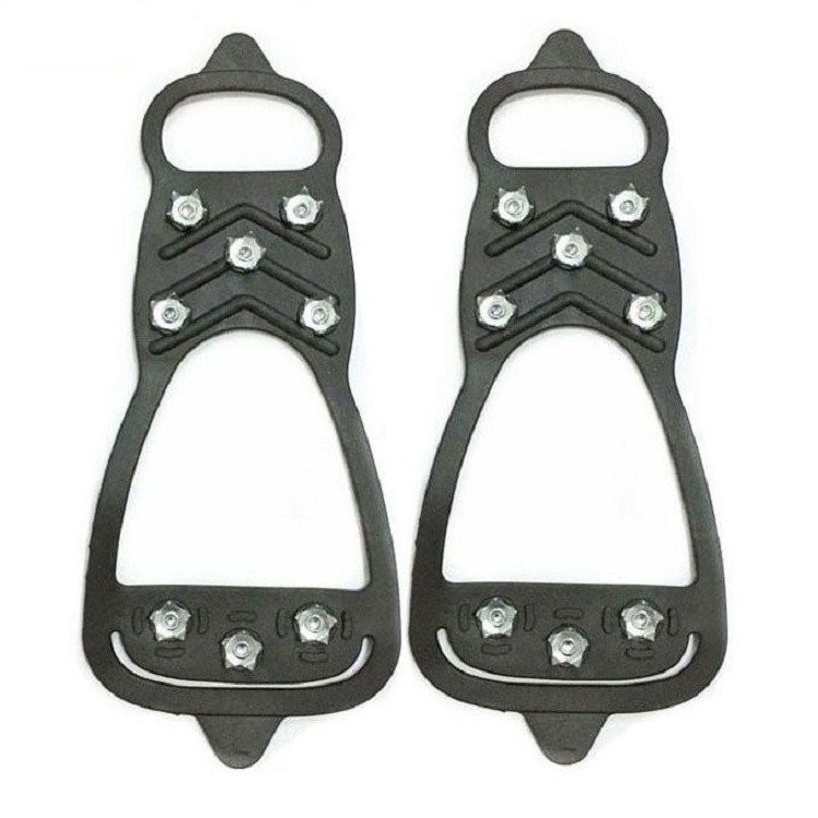 Sole Spikes Snow crampons รองเท้า ICE Climbing Snow Claws จับกลางแจ้ง Anti-slip รองเท้า X20 อุปกรณ์ 