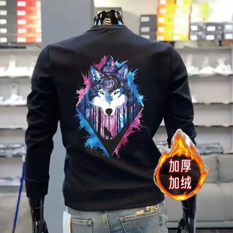 COD 2025 Couple Street Loose Sweatshirt Autumn Winter Internet Celebrity Youth Trendy Men's Street D