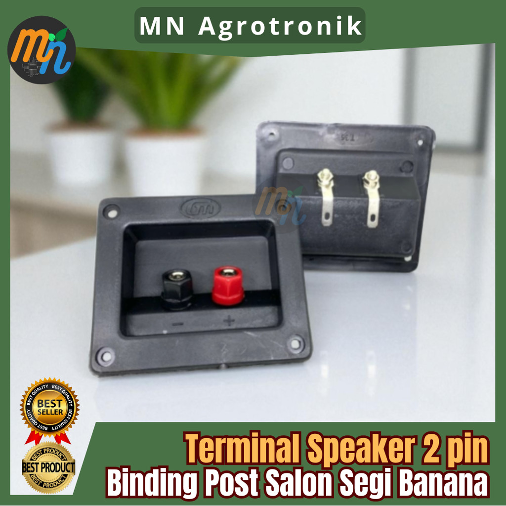 2 ขาลําโพง Terminal 2p กล่อง 2pin Binding Post Salon Segi Banana