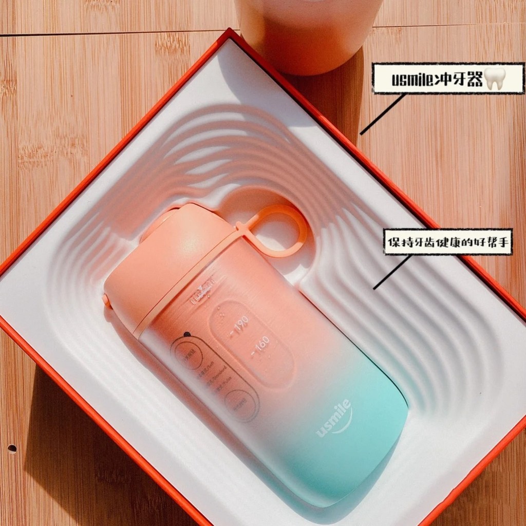 Us usmile Flosser Water Dental Flosser ในครัวเรือนแบบพกพาทําความสะอาดช่องปาก Milang