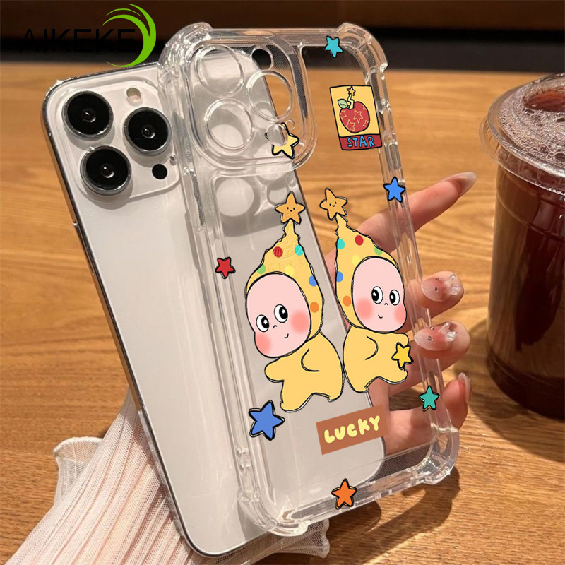 การ์ตูนStar Baby ClearสําหรับRealme V60 V60S C21Y C20 C20A C17 C15 C12 C11 C3 X7 X3 X2 XT X 6 5 3 Pr