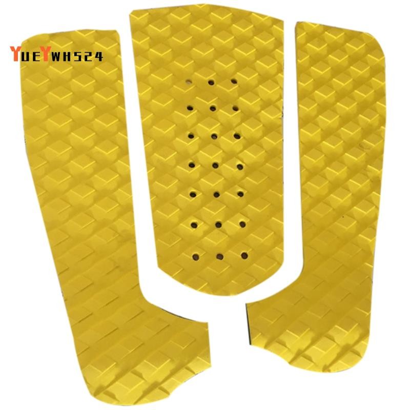 Surfboard Traction Pad EVA กาวกันลื่น สีเหลืองมีรู สำหรับsurfboard