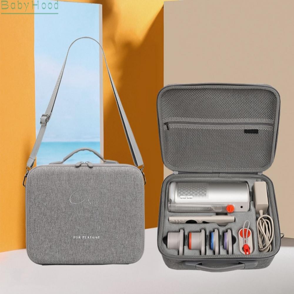 กระเป๋าโปรเจคเตอร์เปลือกแข็ง EVA สําหรับ XGIMI PLAY6 Water Repellent พร้อมสายคล้องไหล่