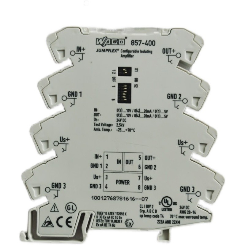 พร้อมสต็อก 857-400 รีเลย์ WAGO WAGO WAGO เยอรมันดั้งเดิม