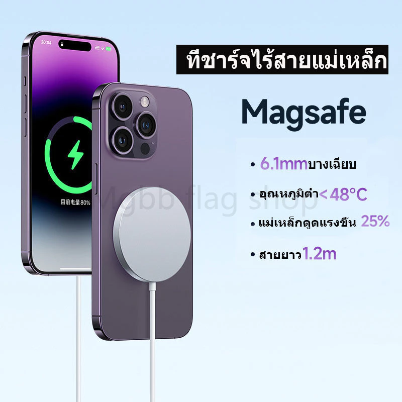 15W สมาร์ทโฟนชาร์จเร็ว, ชาร์จไร้สายความเร็วสูง, ชาร์จไร้สายแบบแม่เหล็ก, ที่ชาร์จมือถือพอร์ต Type-C