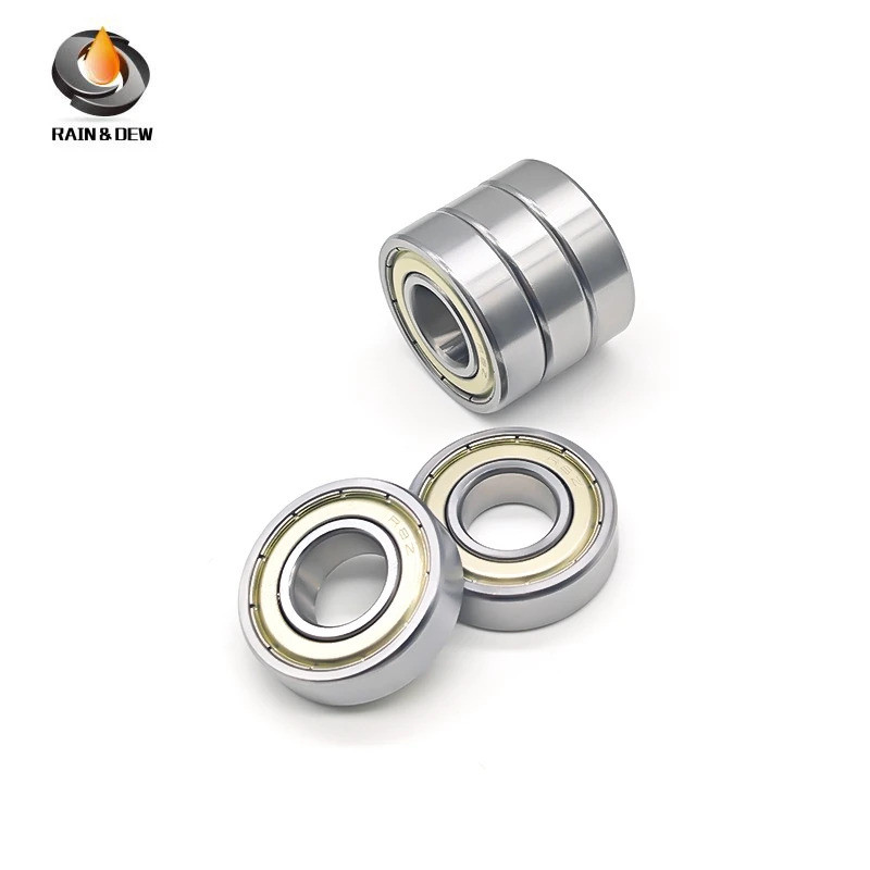 2PCS Bearing R8 R8ZZ R8Z 5/8x1-3/8x11/32 นิ้ว Ball Bearings Single Row Deep Groove Ball Bearings 12.