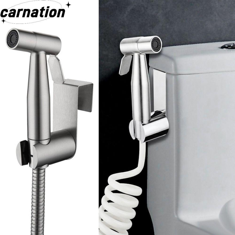 CARNATION Handheld Shower Wand Hook Bidet Sprayer Holder Bidet Hanger Shower Bracket Stainless Steel