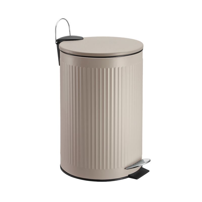 ANYHOME ถังขยะเหยียบทรงกลม ANH-0353T 12L สีเทา