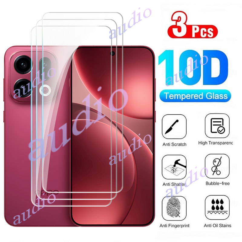 OPPO Find X9 Pro 5G 3 ชิ้นกระจกนิรภัยป้องกันหน้าจอสําหรับ Oppo Find X9 Pro X9Pro 5G 2025 โปร่งใสป้องกัน Slim ฟิล์มสําหรับ OPPO FindX9 Pro FindX9Pro 5G ฝาครอบโทรศัพท์ฟิล์ม