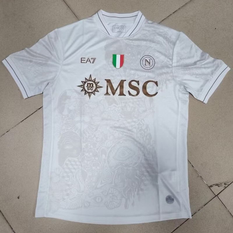 แฟน ๆ ปัญหา Napoli Jersey 25/26 เสื้อฟุตบอลทีมเยือน II 1:1