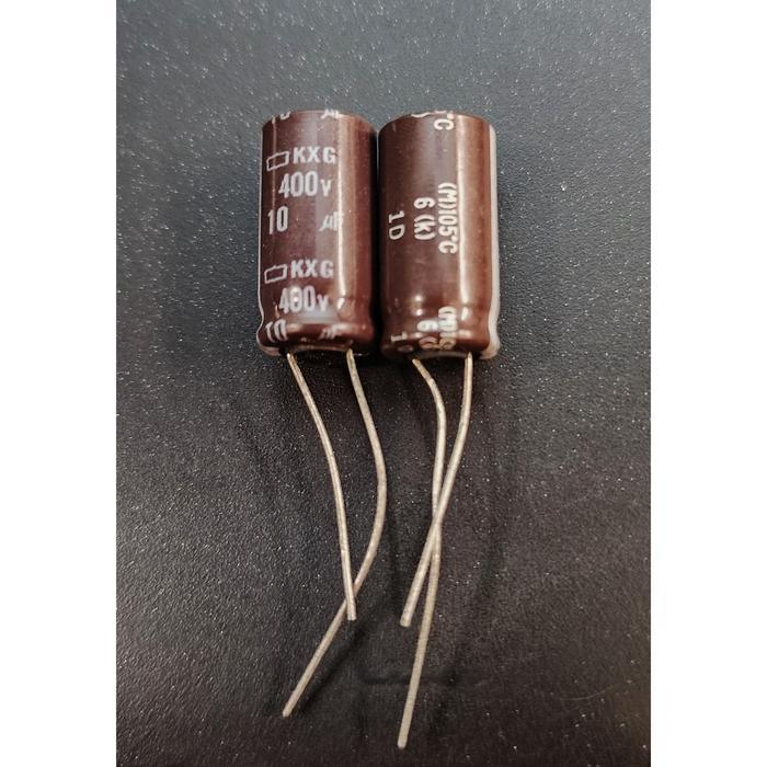 Elco Capacitor 10uf 400v KXG 105oC - ราคาต่อ 1 ชิ้น ...ELECTRON ELECTRON